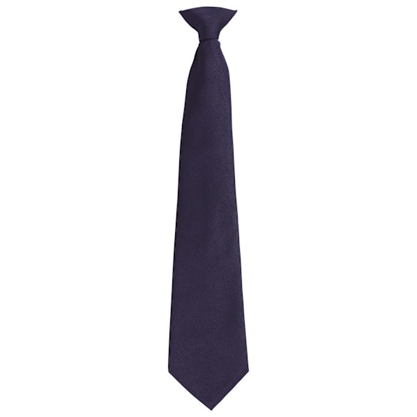 Premier Unisex Vuxen Färger Mode Enfärgad Clip-On Slips En Storlek Navy One Size
