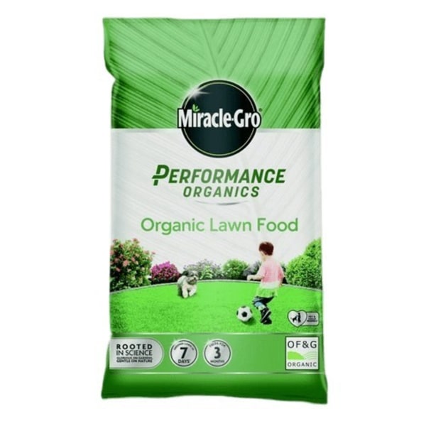 Miracle-Gro Performance Organics Lawn Food 360mm Vit White 360mm