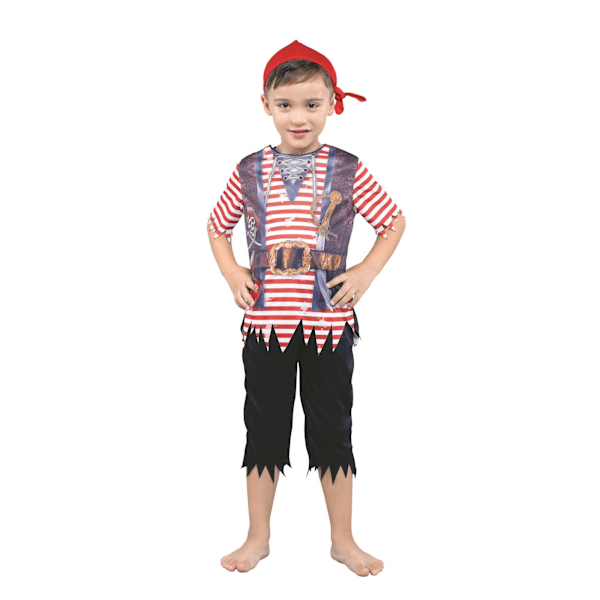 Bristol Novelty Boys Sublimation Piratdräkt M Flerfärgad Multicoloured M