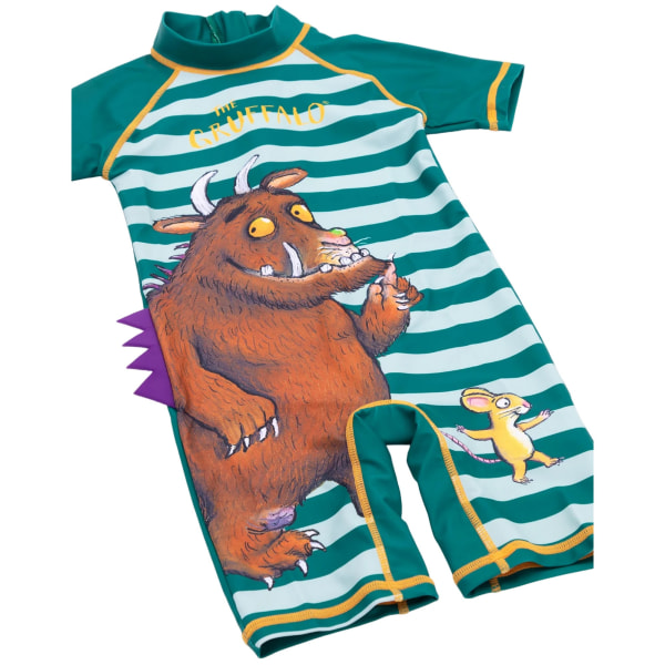 The Gruffalo Barn/Barn One Piece Baddräkt 6-7 år Grön/ Green/White/Yellow 6-7 Years