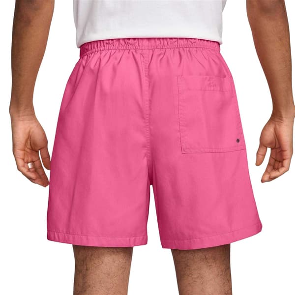 Nike Herr Club Flow Vävd Träningsshorts S Pinksicle/Vit Pinksicle/White S