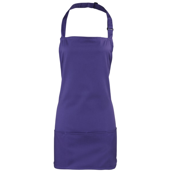 Premier Colors 2-i-1 förkläde / arbetskläder (paket med 2) One Size Pu Purple One Size