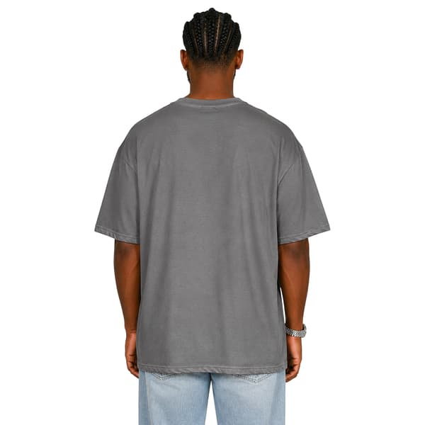 Casual Classics Unisex Vuxen Kammad Bomull Vanlig T-shirt S Ac Acid Charcoal S