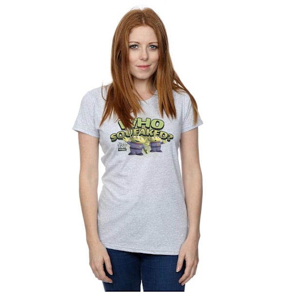 Disney Dam/Kvinnor Toy Story Vem Pip? Bomull T-shirt XL Sports Grey XL
