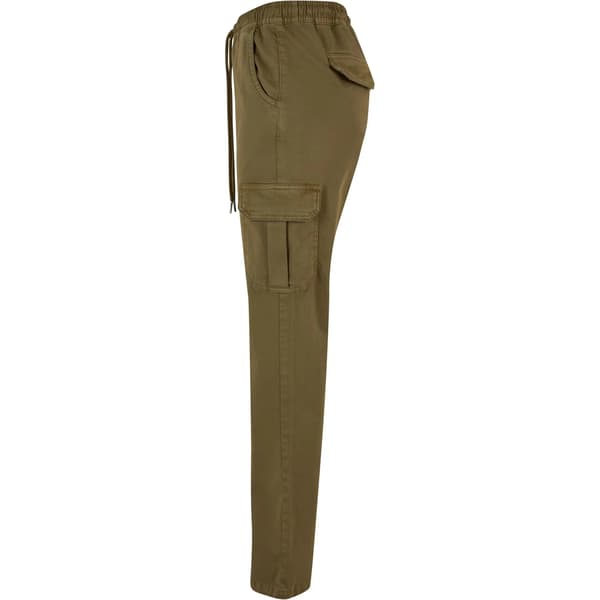 Urban Classics Dam/Kvinnor Twill Hög Midja Cargo Byxor M Tiniolive M