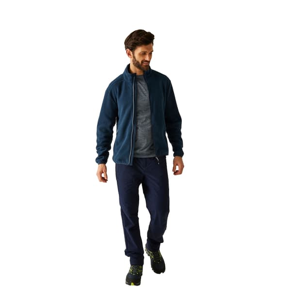 Regatta Herr Elnut Heldragen Fleecejacka S Moonlight Denim Moonlight Denim S