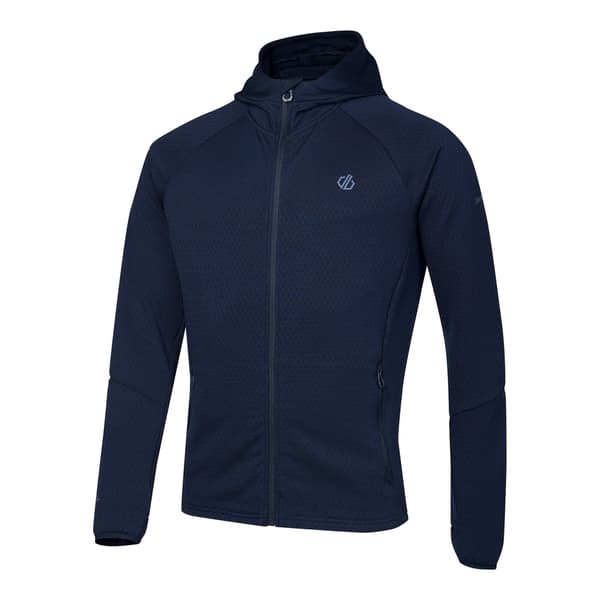 Regatta Herr Venture Stretch Hooded Midlayer S Marinblå Navy S