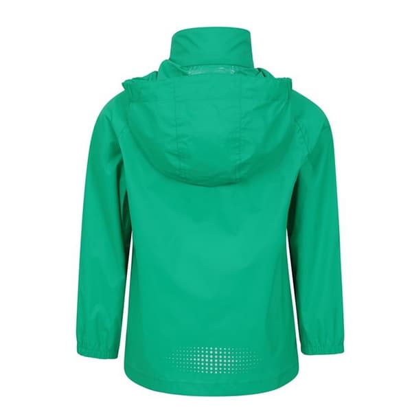Mountain Warehouse Barn/Barn Pakka II Vattentät Jacka 2- Green 2-3 Years