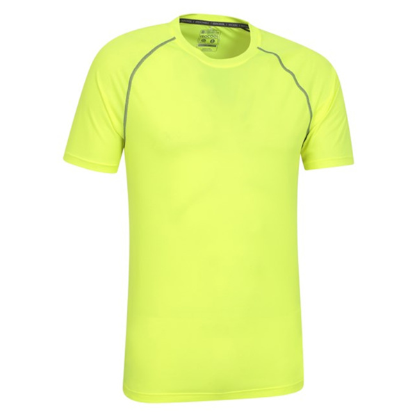 Mountain Warehouse Aero II T-shirt med korta ärmar för män, 3XL, ljusgul Bright Yellow 3XL