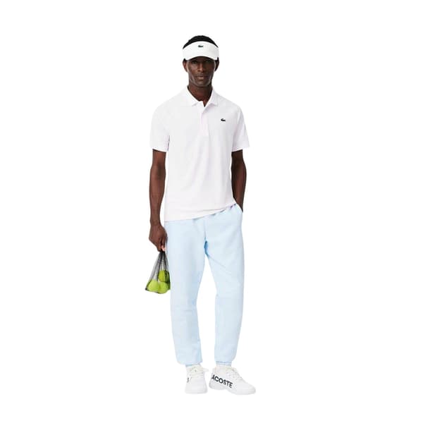 Lacoste Herr Logotyp Pikétröja XL Vit White XL
