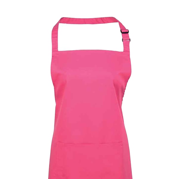 Premier Unisex Vuxen Färger Fick Fullt Förkläde En Storlek Ljusrosa Hot Pink One Size