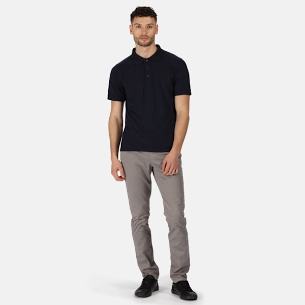 Regatta Professional Mens Classic 65/35 Kortärmad Poloskjorta Navy M