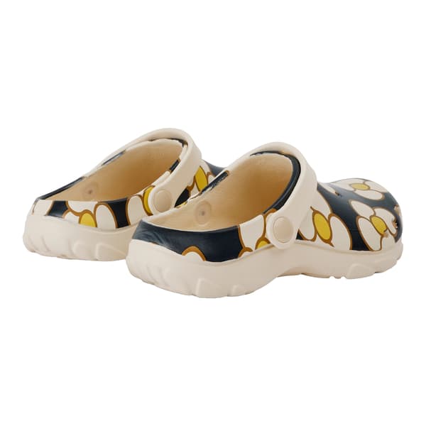 Regatta Barn/Barn Orla Kiely Snurrande Blomma Träskor 2.5 UK Black 2.5 UK
