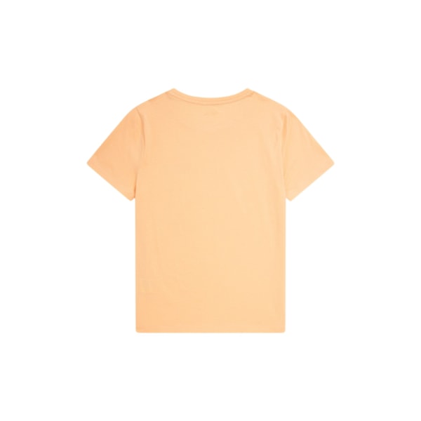 Animal Womens/Ladies Marina Logo Organic T-Shirt 12 UK Peach Peach 12 UK