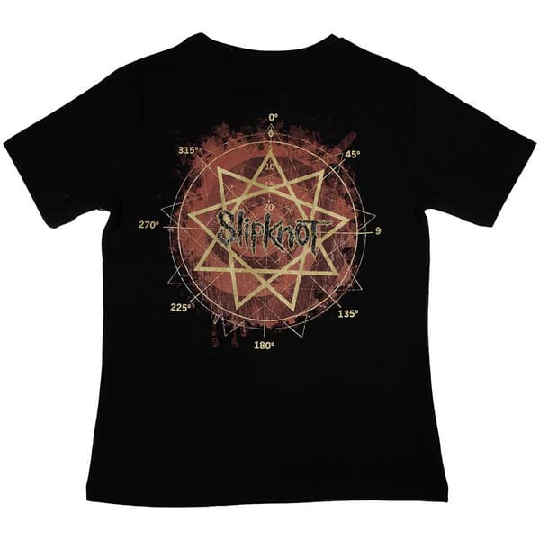 Slipknot Dam/Dam Come Play Dying Back Print T-Shirt M Bla Black M