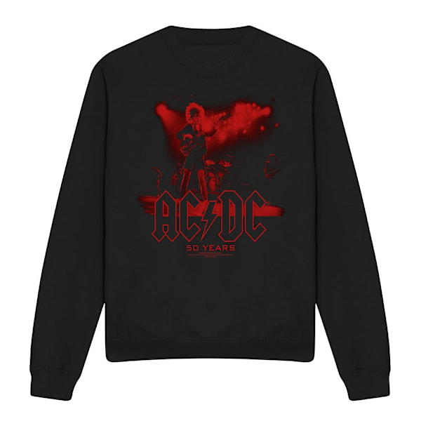 AC/DC Unisex Vuxen Live 50 Sweatshirt M Svart Black M
