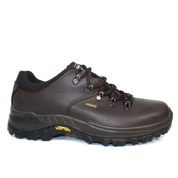 Grisport Mens Dartmoor Waxy Läder Walking Shoes 9 UK Brown Brown 9 UK