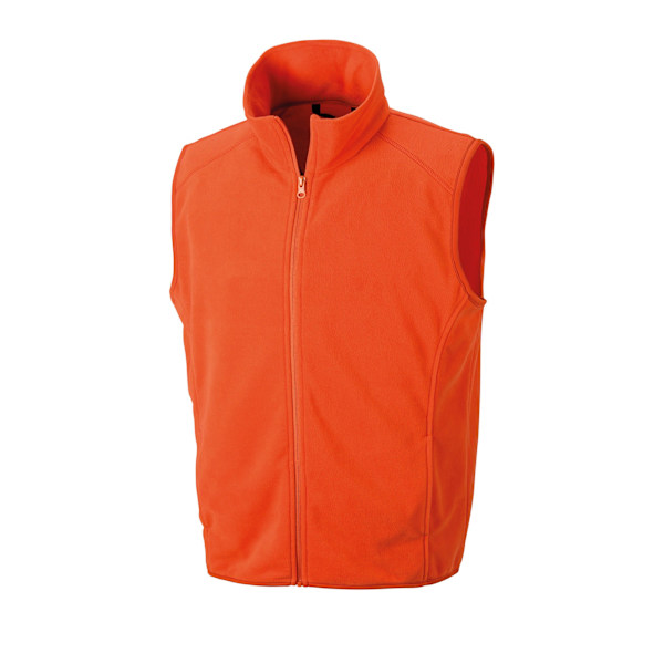 Result Core Unisex Vuxen Microfleece Gilet 3XL Orange Orange 3XL