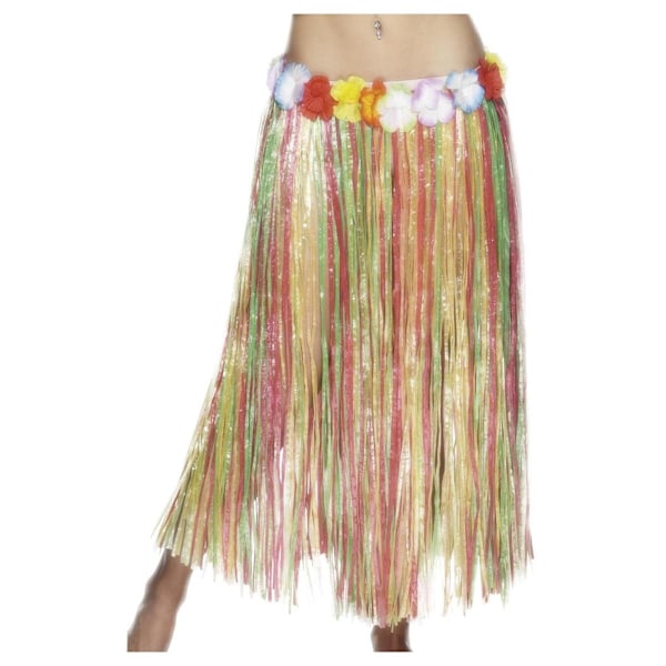 Smiffys Dam/Kvinnor Hula Lång Kostymkjol One Size M Multicoloured One Size