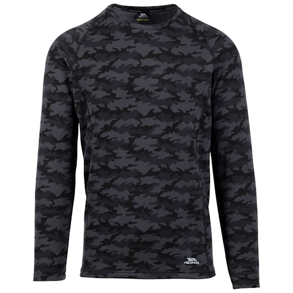 Trespass Arno Baslager Topp för Herr 3XL Mörkgrå Dark Grey 3XL