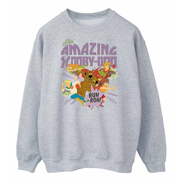 Scooby Doo Girls The Amazing Scooby Sweatshirt 12-13 år Spor Sports Grey 12-13 Years