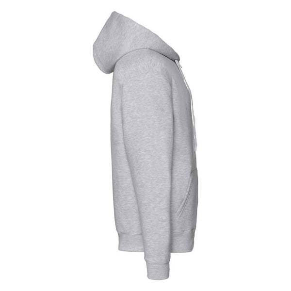 Fruit of the Loom Unisex Vuxen Premium Full Zip Hoodie 3XL Värme Heather Grey 3XL