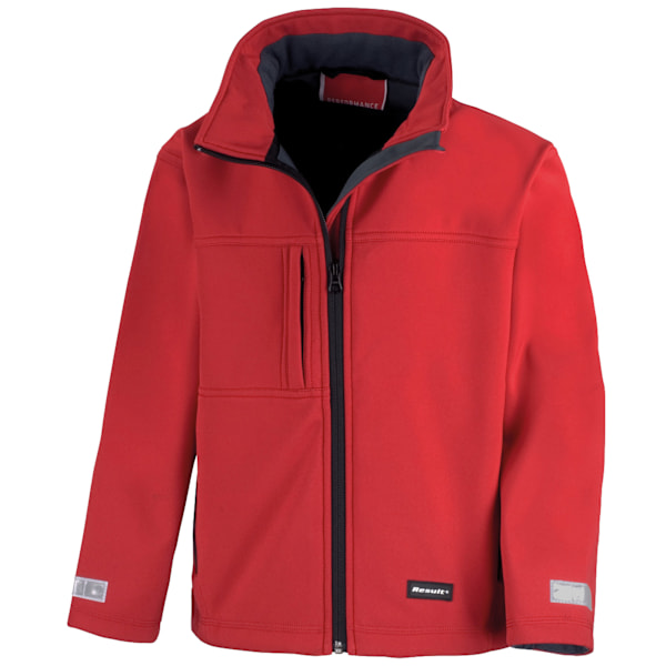 Result Barn Unisex Vattentät Klassisk Softshell 3 Lagers Jacka XL Röd Red XL