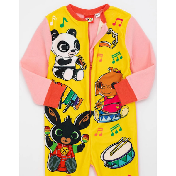 Bing Bunny Barnkläder/Barn Musik Pyjamas 3-4 År Gul/Rosa Yellow/Pink 3-4 Years