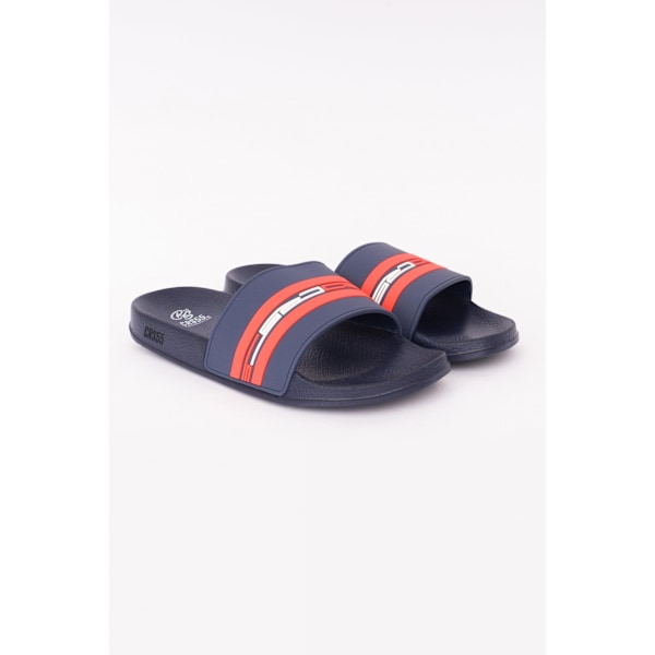 Crosshatch Mentella Sliders 8 UK Marinblå/Röd Navy/Red 8 UK