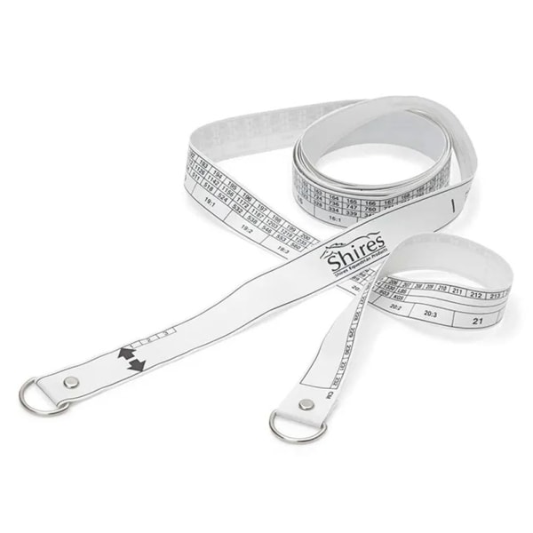 Shires Hästvågband One Size Vit White One Size