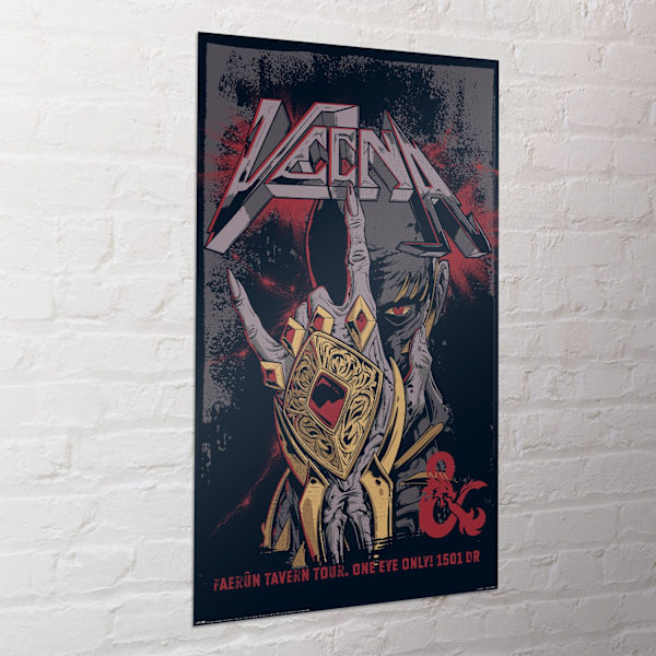 Dungeons & Dragons Comic Vecna Pappersaffisch 91,5 cm x 61 cm Multi Multicoloured 91.5cm x 61cm