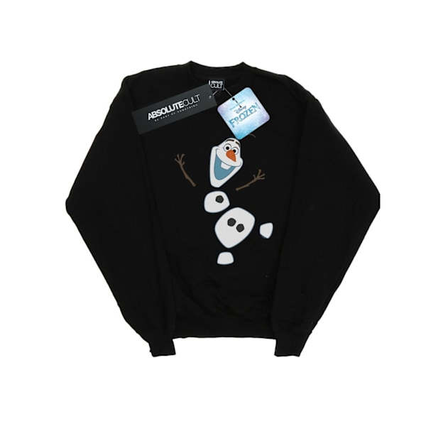 Disney Pojkar Frozen Olaf Dekonstruerad Sweatshirt 12-13 År Sv Black 12-13 Years