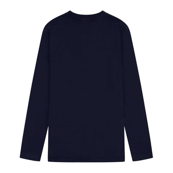 Fenchurch Herr Oval Logotyp Normal Långärmad T-shirt S Marinblå Navy S