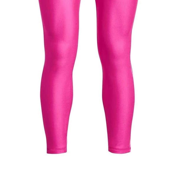 Under Armour Flickor Logotyp Leggings 9-10 År Rosa/Vit Pink/White 9-10 Years
