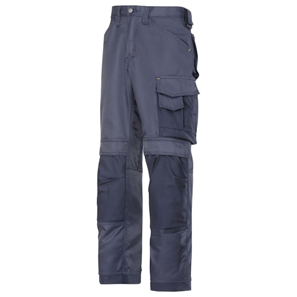 Snickers DuraTwill Craftsmen Non Holster Byxor 30R Marinblå Navy/Black 30R