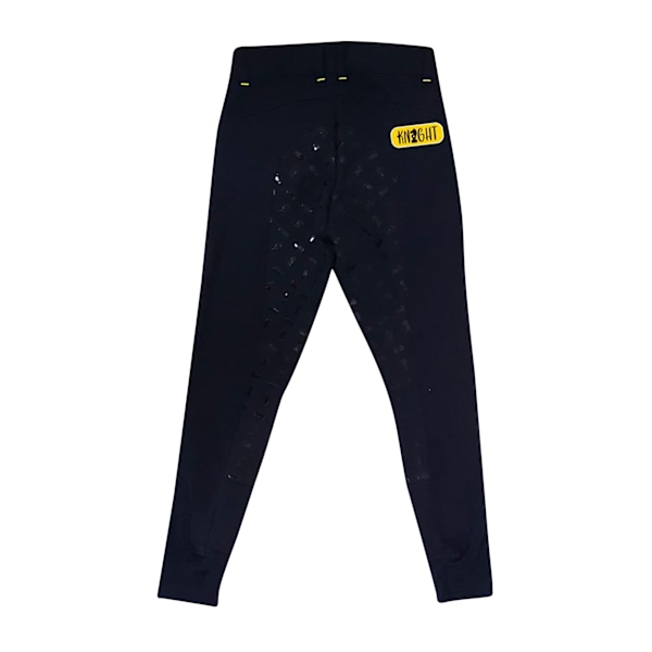 Lancelot Barn/Barn Full Silicone Breeches 7-8 År Marinblå/Gul Navy/Yellow 7-8 Years