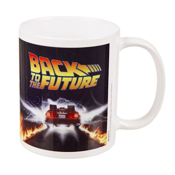 Back To The Future Delorean Mug En Storlek Flerfärgad Multicoloured One Size