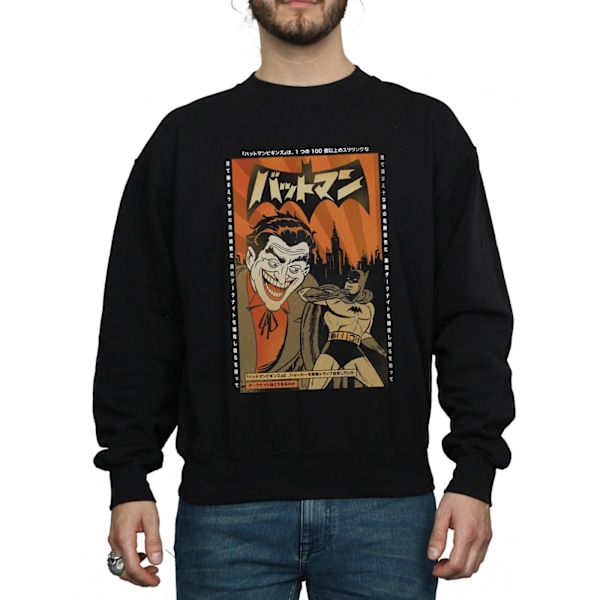 DC Comics Herr The Joker Cover Sweatshirt XXL Svart Black XXL