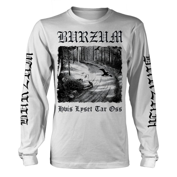 Burzum Unisex Adult Hvis Lyset Tar Oss T-Shirt XL Vit White XL