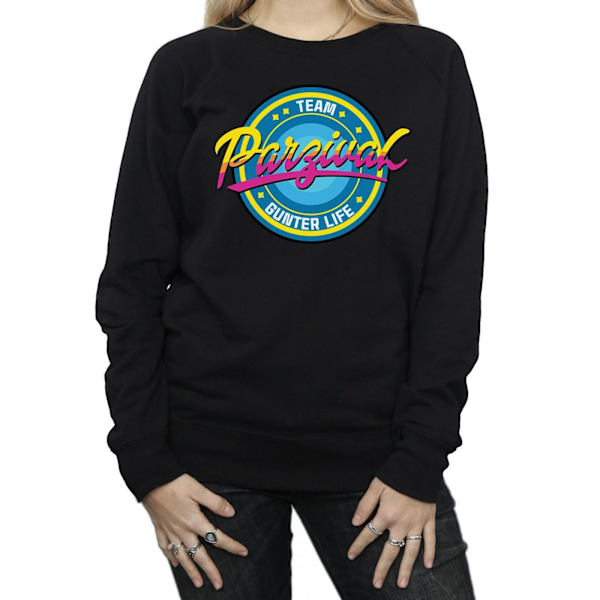 Ready Player One Dam/Kvinnor Team Parzival Sweatshirt L Svart Black L