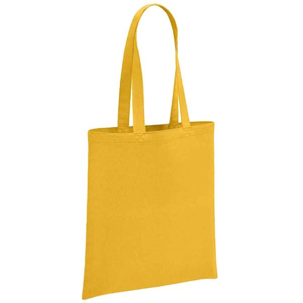 Brand Lab Ekologisk Shopper Bag One Size Senapsgul Mustard Yellow One Size