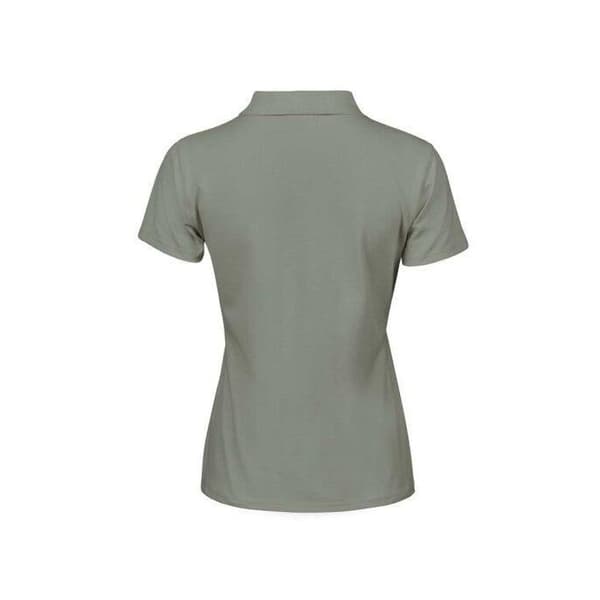 Tee Jays Lyxig stretch-pikétröja med kort ärm för dam M Sage M