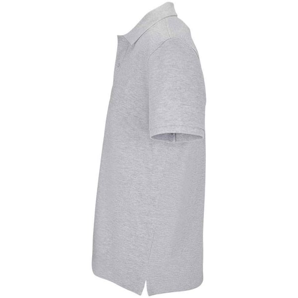 SOLS Unisex Adult Pegase Marl Pique Poloskjorta M Gråmelerad Grey Marl M