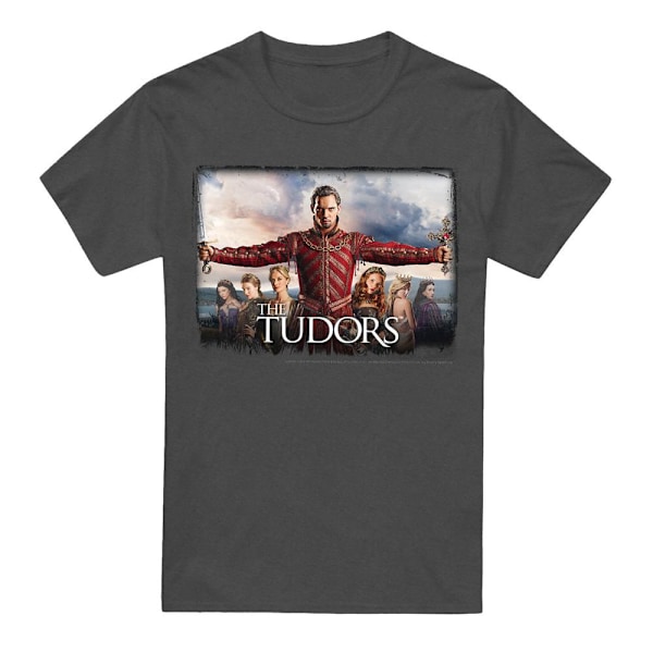 The Tudors Unisex Vuxen The Final Seduction T-Shirt L Kolgrå Charcoal L