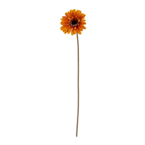 Hill Interiors Mjuk Gerbera Konstgjord Blomma One Size Yellow One Size