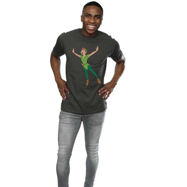 Peter Pan Classic Flying Heather T-shirt S Light Graphite för män Light Graphite S