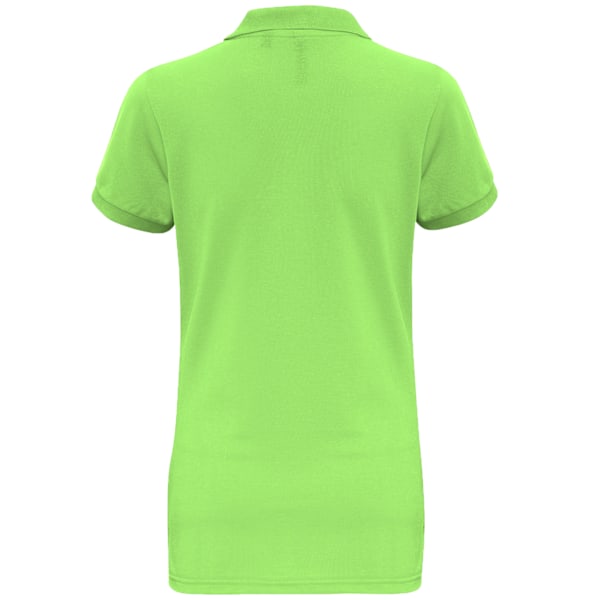 Asquith & Fox Dam/Dam Short Sleeve Performance Blend Polo Neon Green XS