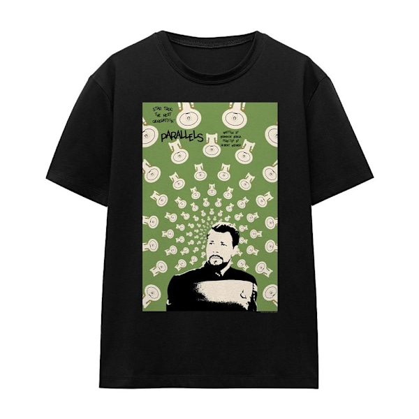 Star Trek Unisex Vuxen The Next Generation Säsong 7 Avsnitt 11 Black M