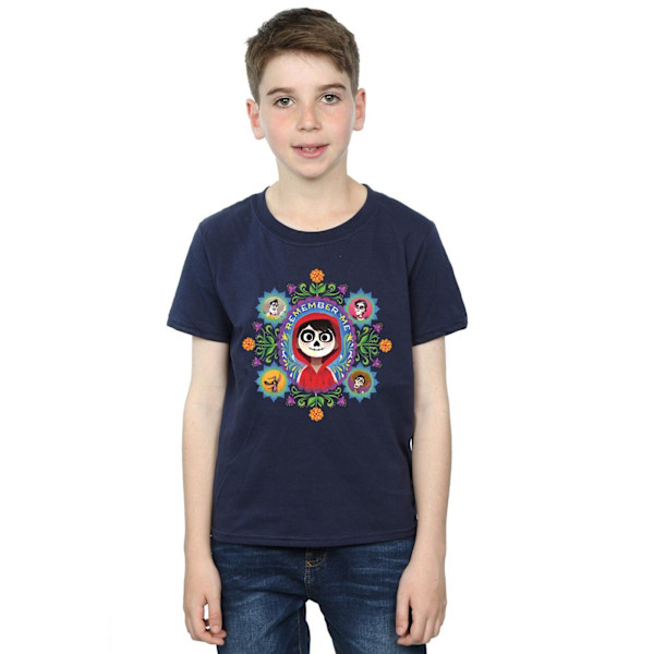 Disney Boys Coco Remember Me T-shirt 9-11 år Marinblå Navy Blue 9-11 Years