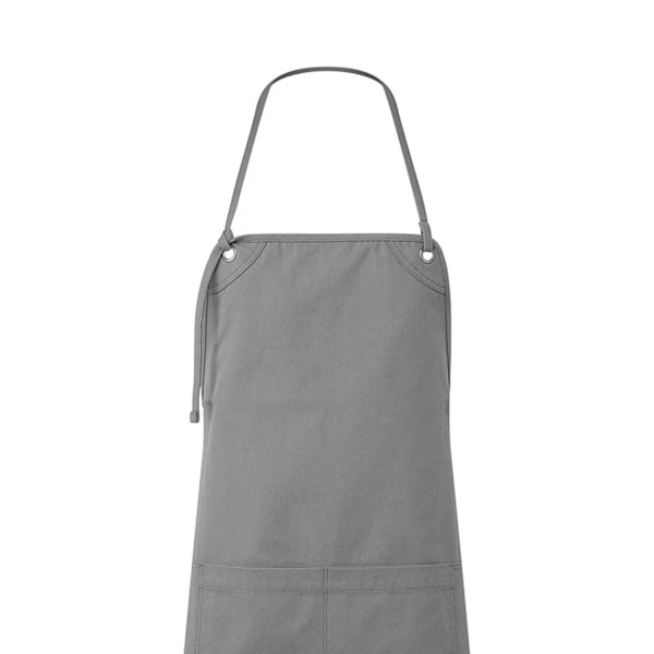 Premier Unisex Vuxen Artisan´s Choice Canvas Dubbelficka Förkläde Dark Grey One Size